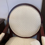 Oval Back Padded Armchair CHAIR 26w26d41h