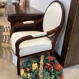 Oval Back Padded Armchair CHAIR 26w26d41h