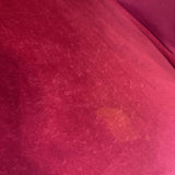 Upholstered Velvet Accent Chair CHAIR Cranberry 29w30d35h