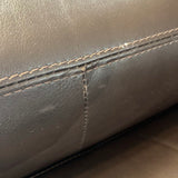 Robb & Stucky L-Shaped Leather SECTIONAL Mocha 111Wx87x36Dx32H