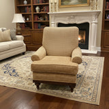 Kravet Furniture Fine Custom Check Pattern CHAIR 37Wx38Dx41H