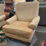 Kravet Furniture Fine Custom Check Pattern CHAIR 37Wx38Dx41H