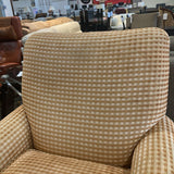 Kravet Furniture Fine Custom Check Pattern CHAIR 37Wx38Dx41H