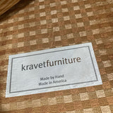 Kravet Furniture Fine Custom Check Pattern CHAIR 37Wx38Dx41H