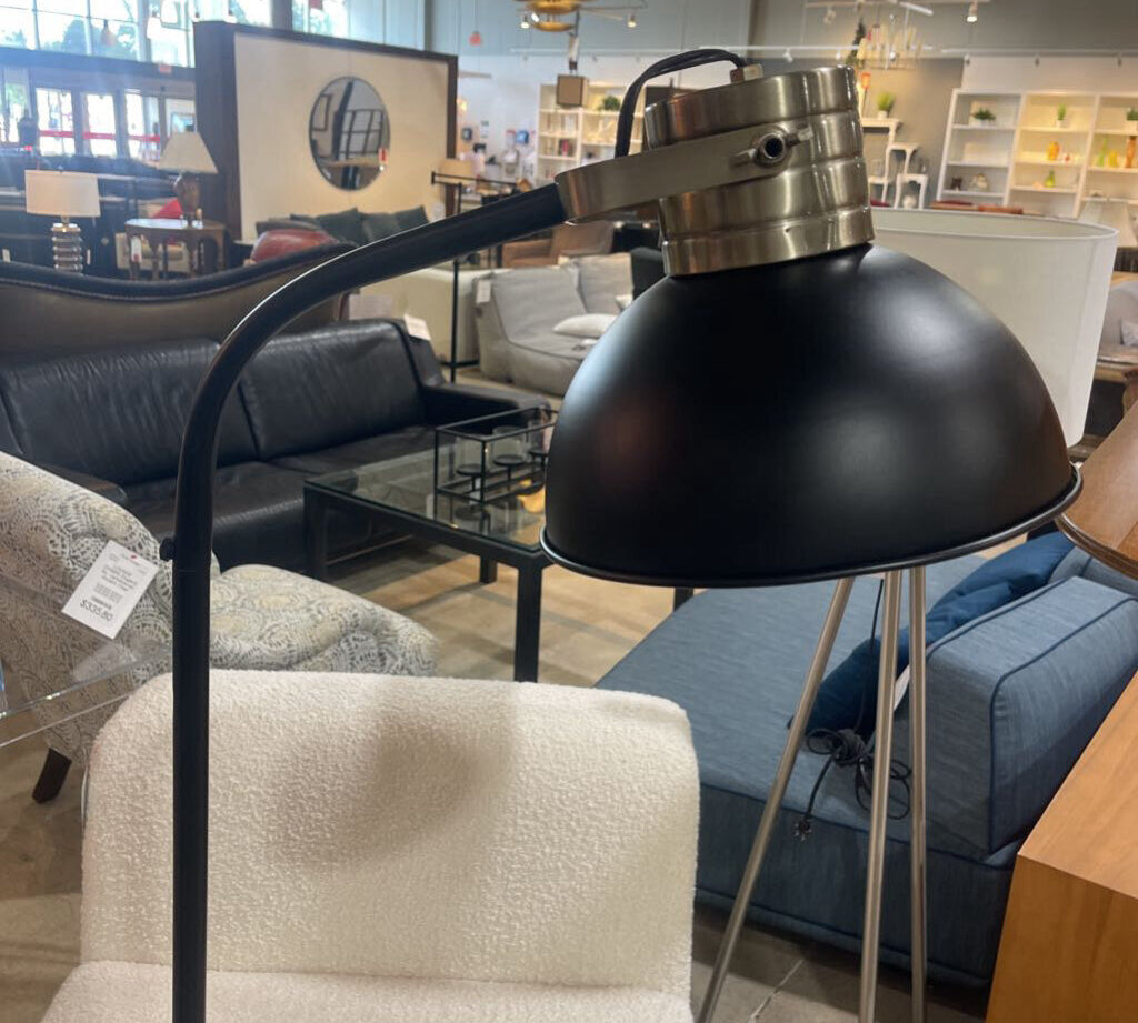 Metal Adjustable Dome Shade FLOOR LAMP 18Wx66H