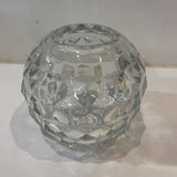 Glass Rosebowl Vase ACCESSORIES 5Wx5H