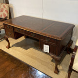 Seven Seas by Hooker Furniture 4-Drawer Claw Foot Executive Desk DESKS 60w30d30h