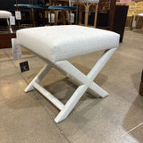 X-Cross Talc Linen BENCH 21w18d19h