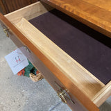 1960s Parquet Inlaid Writing Desk DESKS 52w26d31h
