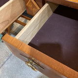 1960s Parquet Inlaid Writing Desk DESKS 52w26d31h