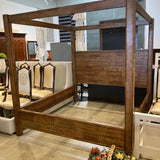 Wesling King Poster Bed BEDS 80w87d83h