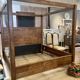 Wesling King Poster Bed BEDS 80w87d83h