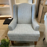 Upholstered Modern Wingback CHAIR 32w31d41h