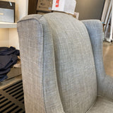 Upholstered Modern Wingback CHAIR 32w31d41h