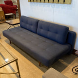 Room & Board Deco Convertible Sleeper SOFA Blue 79w39d32h