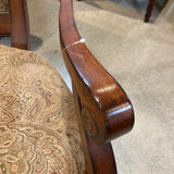 Walter E. Smithe Neoclassical Arched Captain DINING CHAIRS 23w20d40h