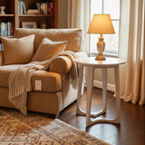 Devin Accent SIDE TABLE White 19d23h