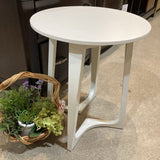 Devin Accent SIDE TABLE White 19d23h