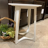 Devin Accent SIDE TABLE White 19d23h
