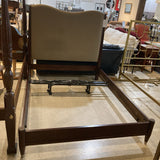 Transitional Camelback Queen Bed BEDS 61w85d61h