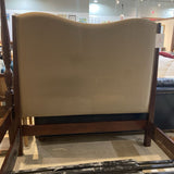 Transitional Camelback Queen Bed BEDS 61w85d61h