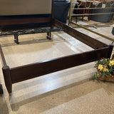 Transitional Camelback Queen Bed BEDS 61w85d61h