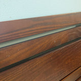 Crate & Barrel Solid Wood Slatted Queen BEDS 63w85d47h