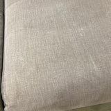 Weiman Fine Custom 2-Piece Angled End SECTIONAL Grey 124Wx55Dx26H