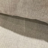 Weiman Fine Custom 2-Piece Angled End SECTIONAL Grey 124Wx55Dx26H