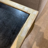 Brass & Marble Accent Table END/SIDE TABLE 25.5w14d20h