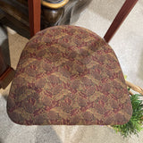 Kidney Back Traditional Metal Accent Chair CHAIR 19w18d35h
