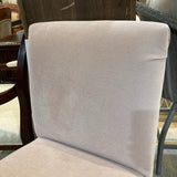 The Inside Blush Classic Velvet Upholstered Counter BAR/COUNTER STOOL 19w20d39h