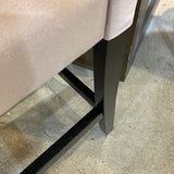 The Inside Blush Classic Velvet Upholstered Counter BAR/COUNTER STOOL 19w20d39h