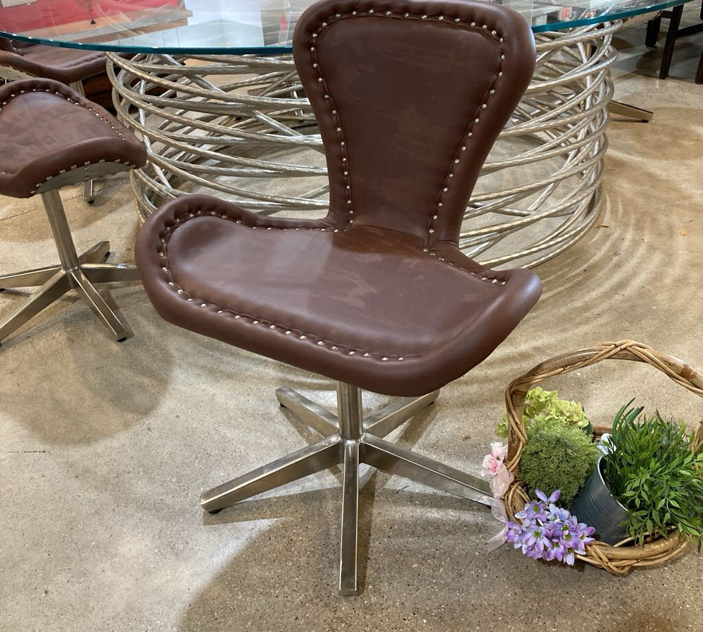 Midway Aviator Swivel DINING CHAIRS 26w20d31h