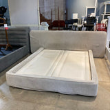 Roche Bobois Custom Upholstered Low-Profile Queen BEDS 97w90d34h