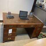 Vintage Campaign Style Partners Desk DESKS 60w36d30h