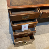 Vintage Campaign Style Partners Desk DESKS 60w36d30h