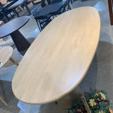 Kersten 84" Double Pedestal Table DINING TABLE 84w44d30h
