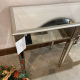 Paneled Mirrored Console CONSOLE TABLE 48w19d35h