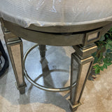 Jarnot Mirrored Counter Stool BAR/COUNTER STOOL 17d41.5h