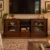 Parker House Huntington Antique Vintage Pecan Expandable TV Console MEDIA CONSOLE 48"-72"w21d27.5h