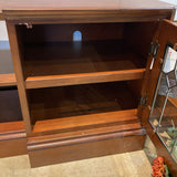 Parker House Huntington Antique Vintage Pecan Expandable TV Console MEDIA CONSOLE 48"-72"w21d27.5h