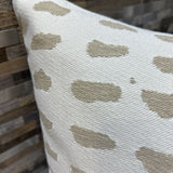 White Dots Outdoor Lumbar Pillow ACCESSORIES 24x16