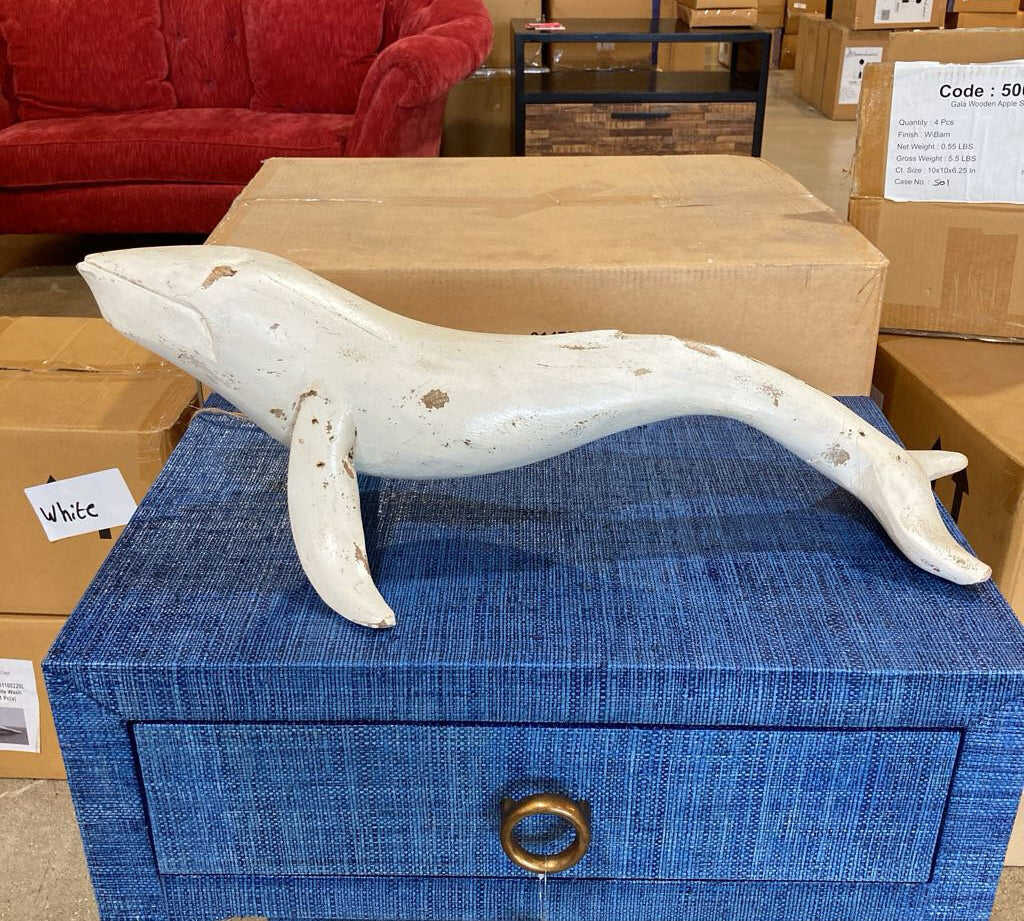 Wooden Seal Large ACCESSORIES White 25w12d8h