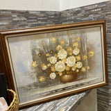 Floral Still Life Textured Print ART WORK 40x28