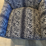 Cascadia Upholstered Leopard Print Glider ROCKING CHAIRS 30w28d36h
