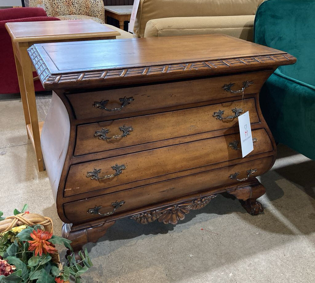 Walter E. Smithe Bombe 4-Drawer DRESSERS/CHESTS 34w18d28h