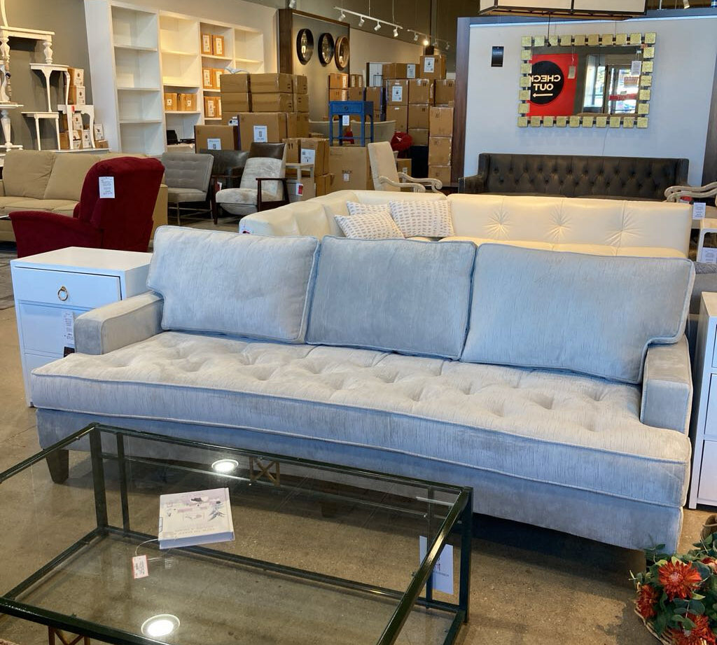 Walter E. Smithe Draper SOFA Oyster 88w38d30h