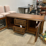 Walter E. Smithe Traditional Solid Wood 2-Drawer MEDIA CONSOLE 68w28d27h