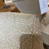 Patterned Wingback w/ Nailhead Trim LOUNGE CHAIRS 30w28d47h
